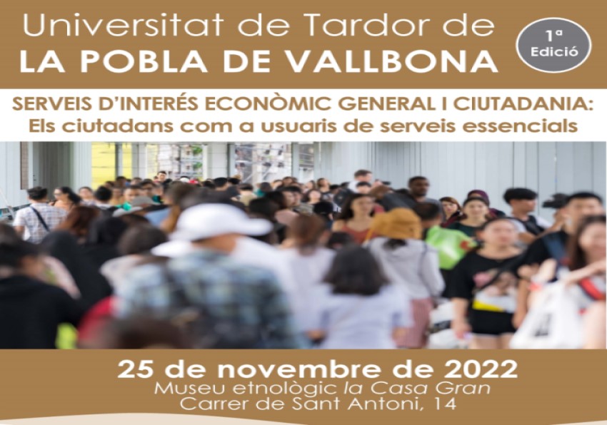 Cartel de la Universidad de Otoño